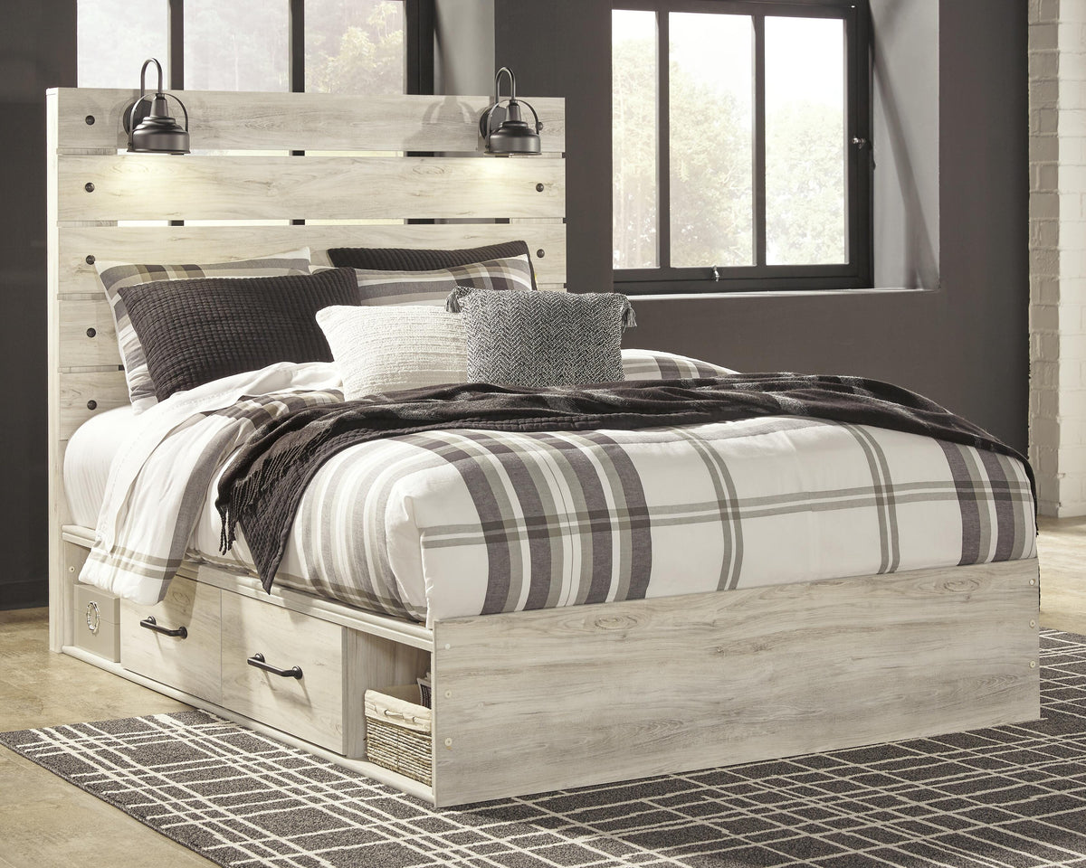 Cambeck Queen Panel Bed with 2 Storage Drawers - image 2
