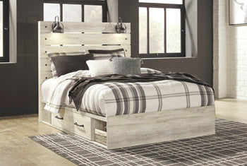 Cambeck Queen Panel Bed with 2 Storage Drawers - image 1