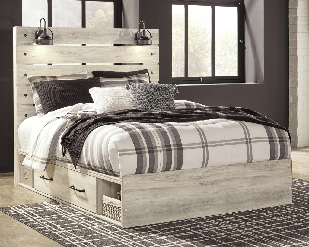 Cambeck Queen Panel Bed with 4 Storage Drawers - image 2