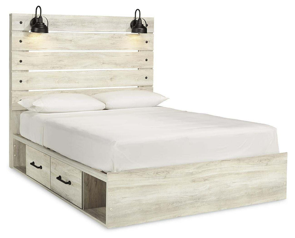Cambeck Queen Panel Bed with 4 Storage Drawers - image 3