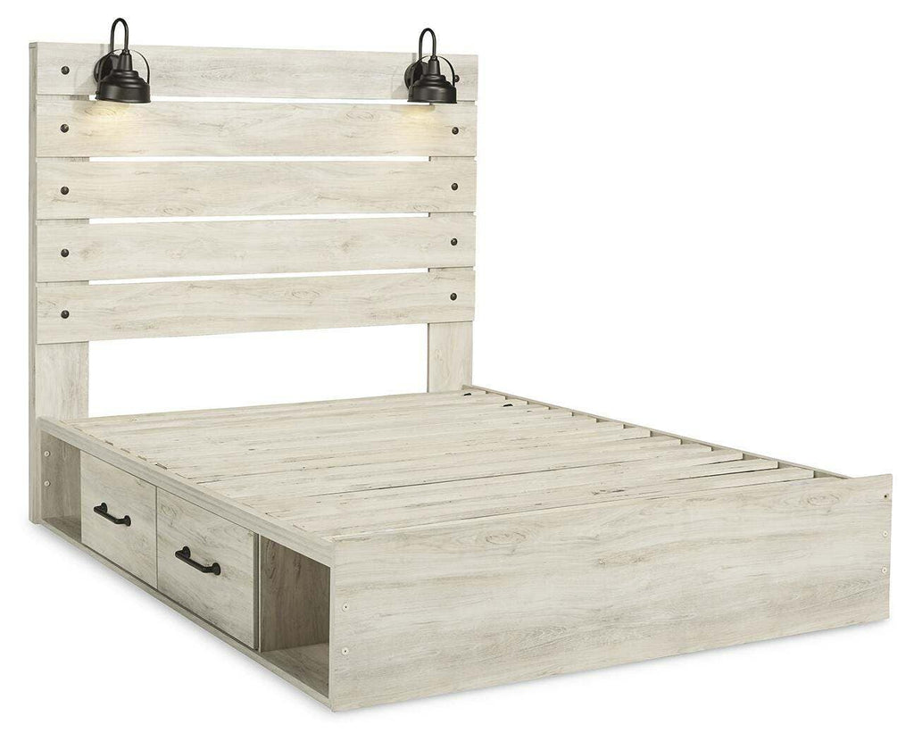 Cambeck Queen Panel Bed with 4 Storage Drawers - image 5