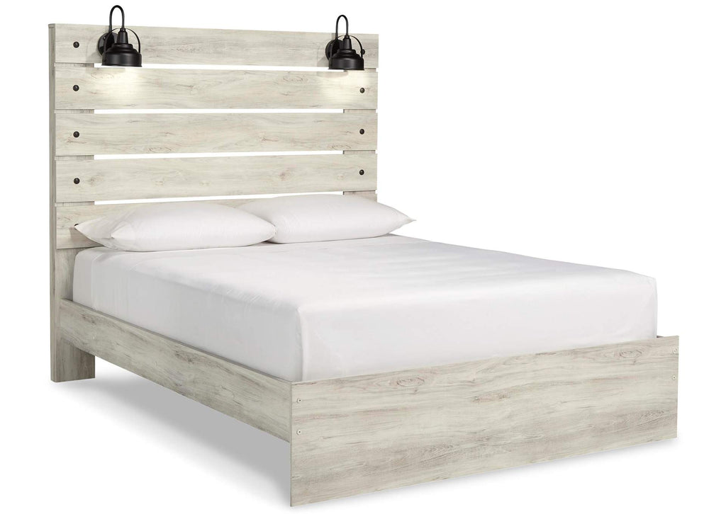 Cambeck Queen Panel Bed with Dresser angled view