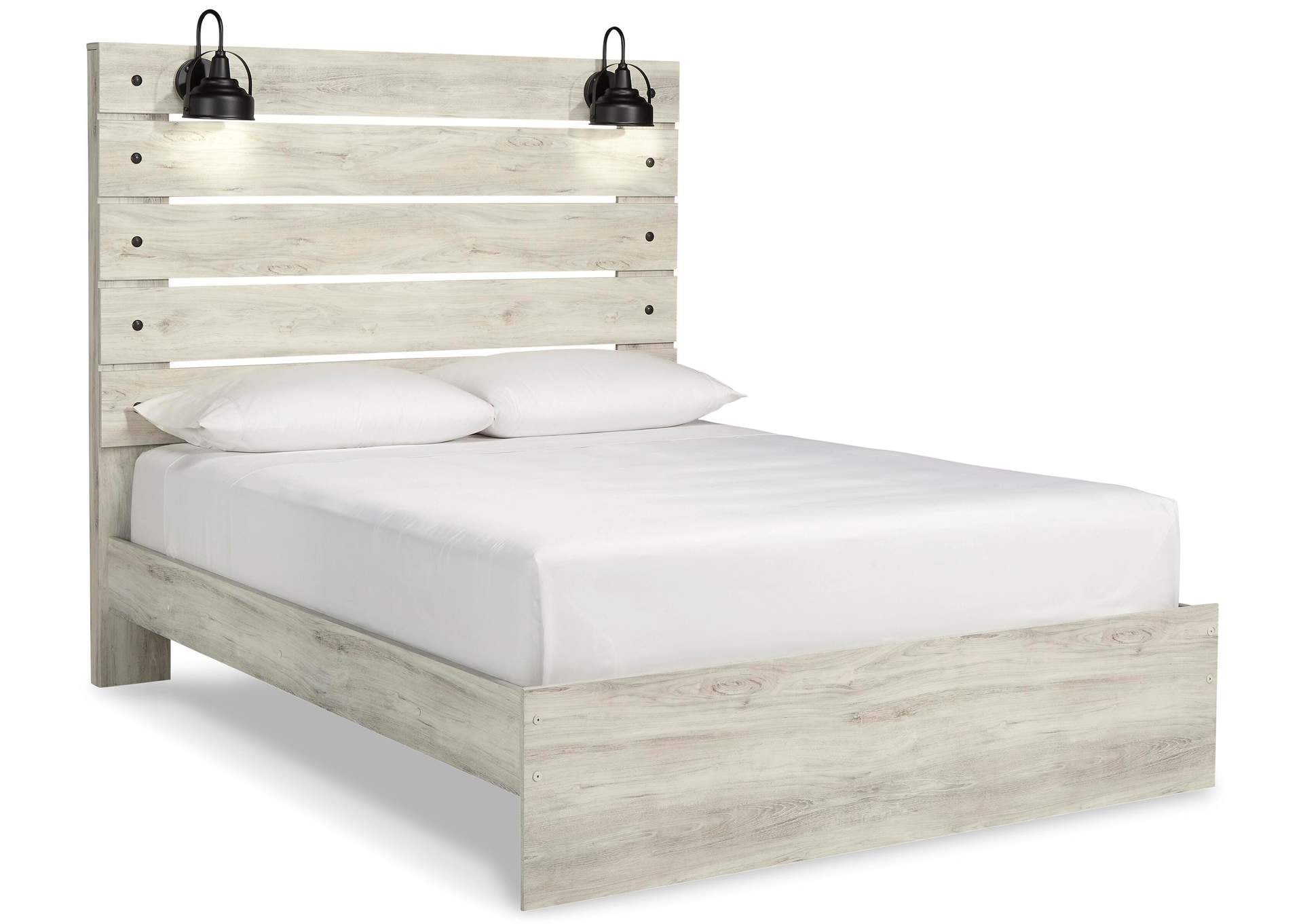 Cambeck Queen Panel Bed with Dresser angled view