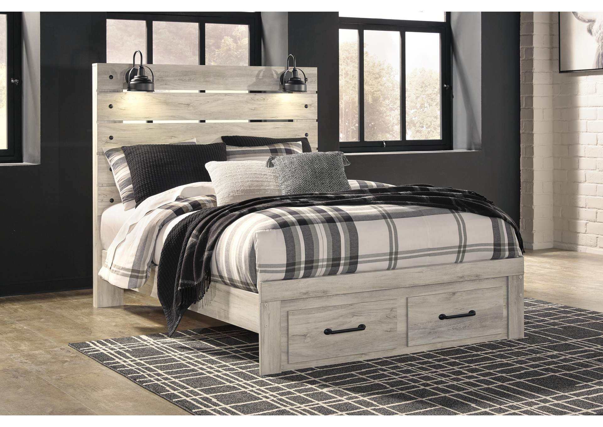 Cambeck Queen Panel Storage Bed