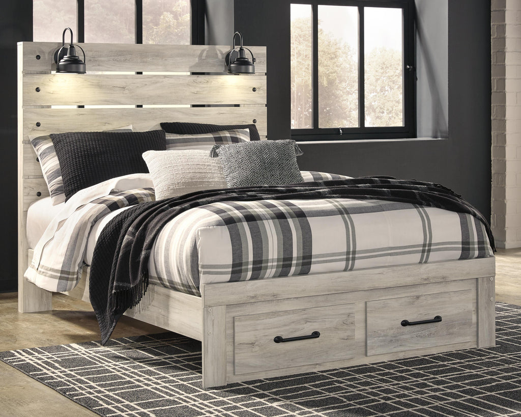 Cambeck Queen Panel Bed with 2 Storage Drawers - image 2