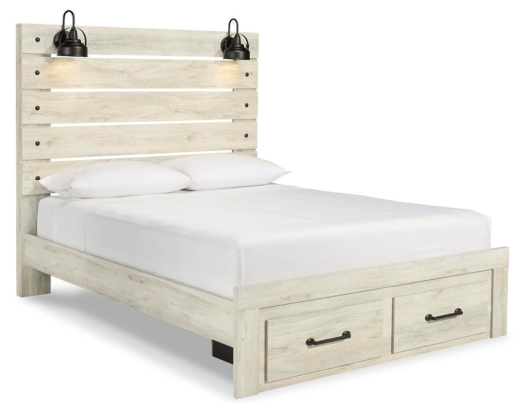Cambeck Queen Panel Bed with 2 Storage Drawers - image 3
