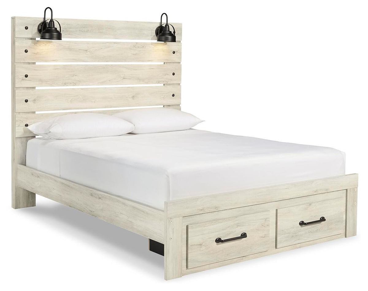 Cambeck Queen Panel Bed with 2 Storage Drawers - image 3