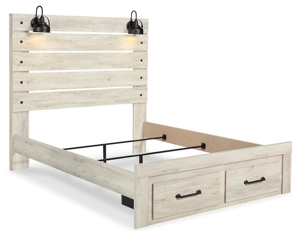 Cambeck Queen Panel Bed with 2 Storage Drawers - image 4