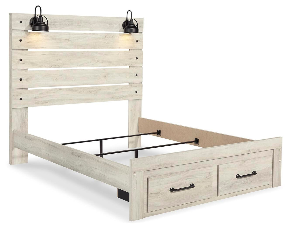Cambeck Queen Panel Bed with 2 Storage Drawers - image 4