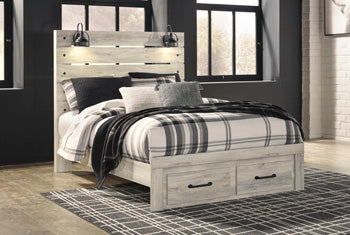 Cambeck Queen Panel Bed with 2 Storage Drawers - image 1