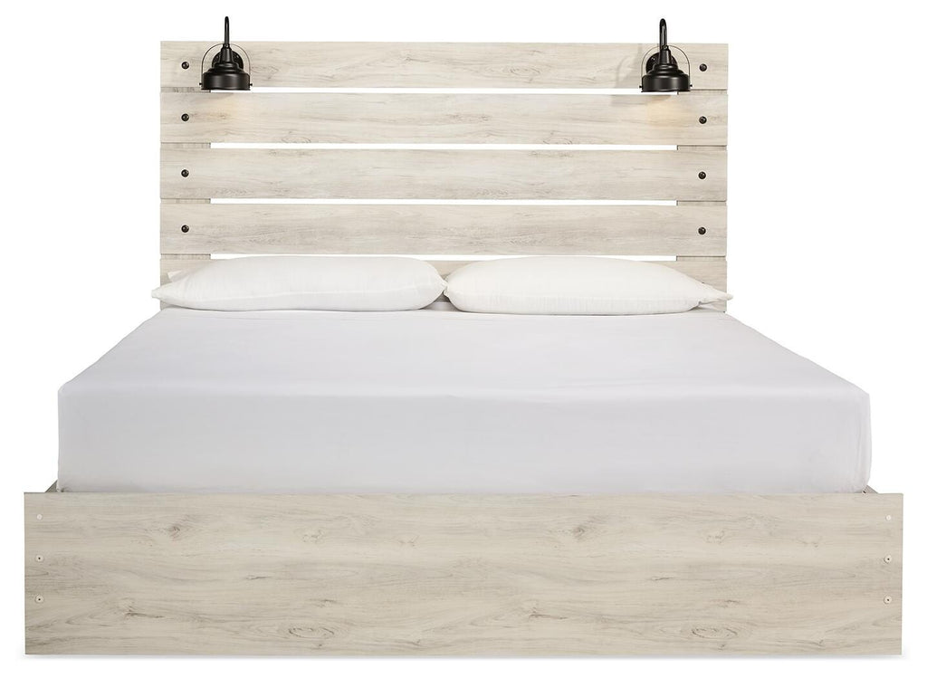 Cambeck King Panel Bed with 2 Storage Drawers - image 4