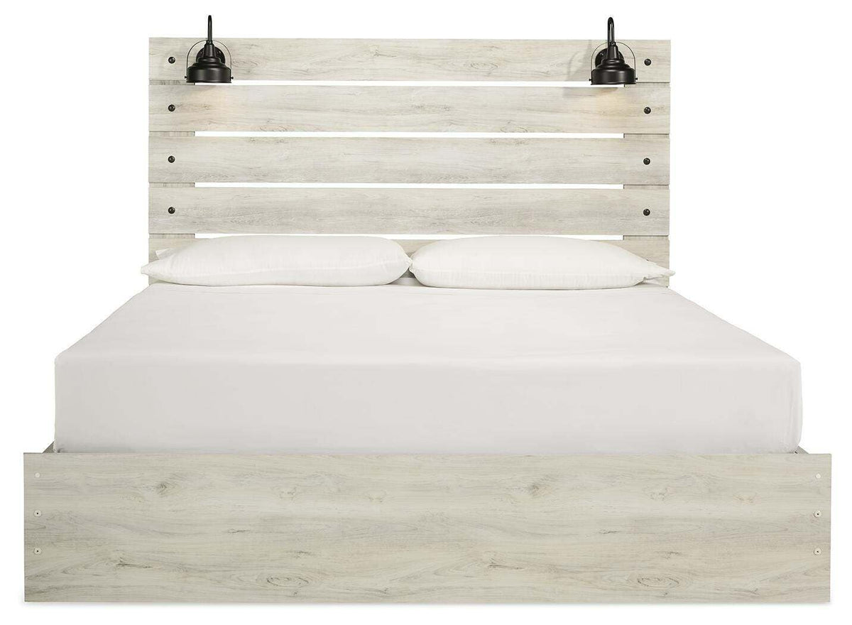 Cambeck King Panel Bed with 4 Storage Drawers - image 4