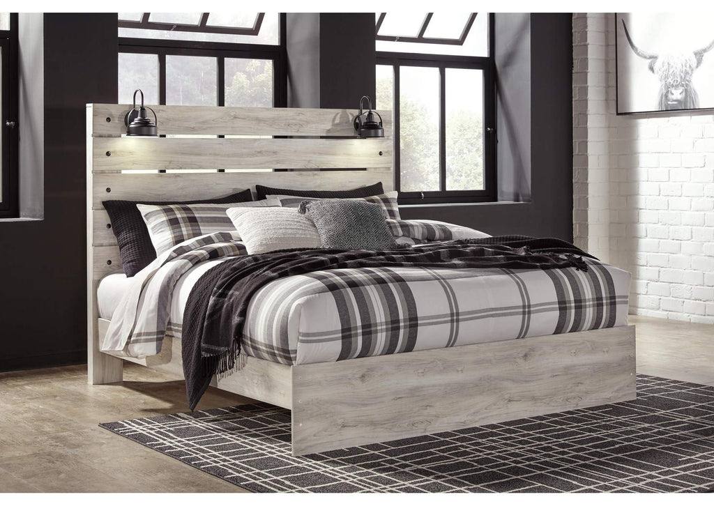 Cambeck King Panel Bed with Dresser