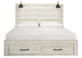 Cambeck King Panel Storage Bed