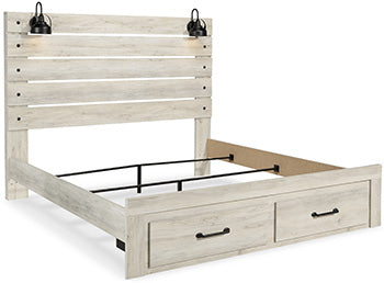 Cambeck King Panel Bed with 2 Storage Drawers - image 9