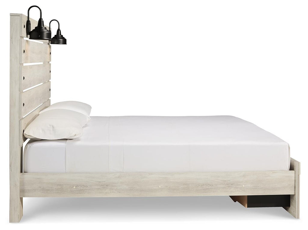 Cambeck King Panel Bed with 2 Storage Drawers - image 5