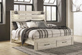 Cambeck King Panel Bed with 2 Storage Drawers - image 1
