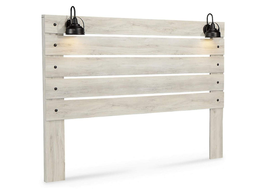 Cambeck King Panel Headboard Bed with Dresser