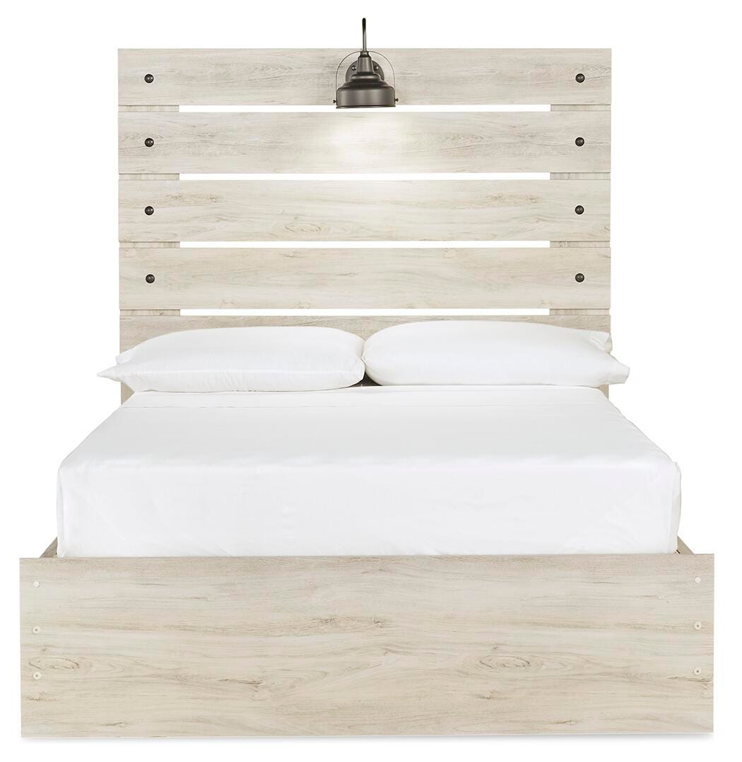 Cambeck Full Panel Bed with 2 Storage Drawers - image 4