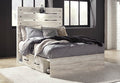 Cambeck Full Panel Bed with 2 Storage Drawers - image 1
