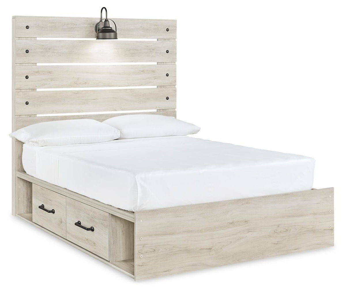 Cambeck Full Panel Bed with 4 Storage Drawers - image 3