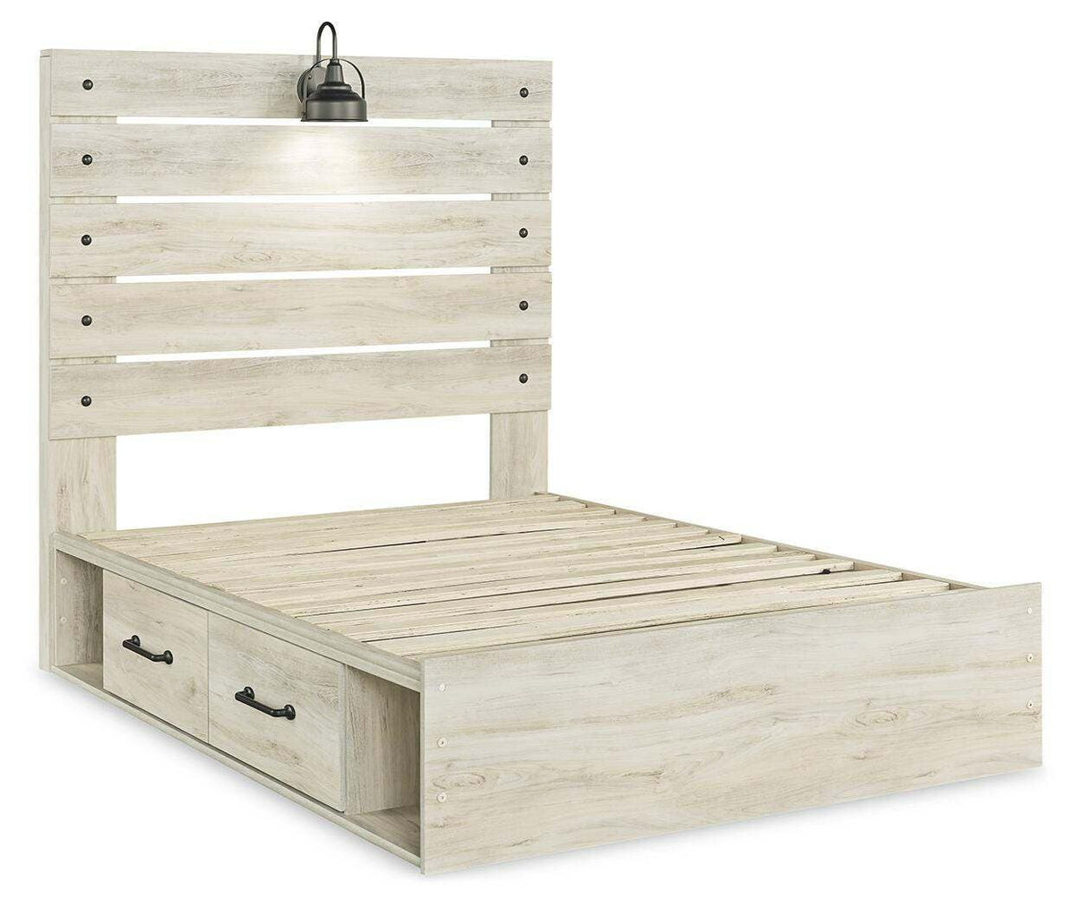 Cambeck Full Panel Bed with 4 Storage Drawers - image 6