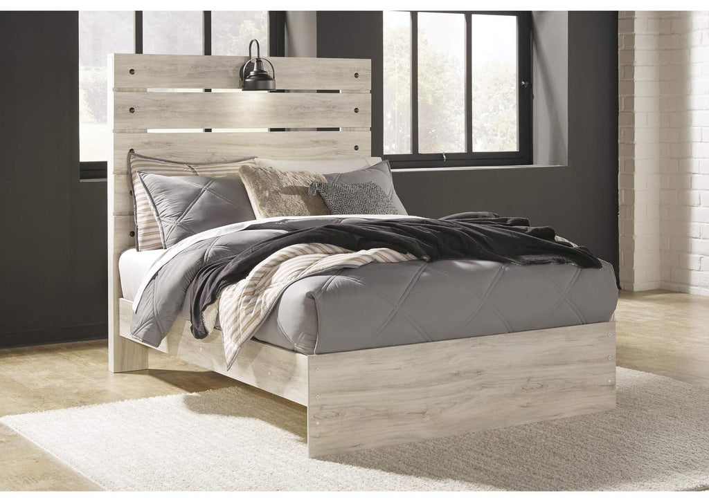 Cambeck Full Panel Bed with Dresser