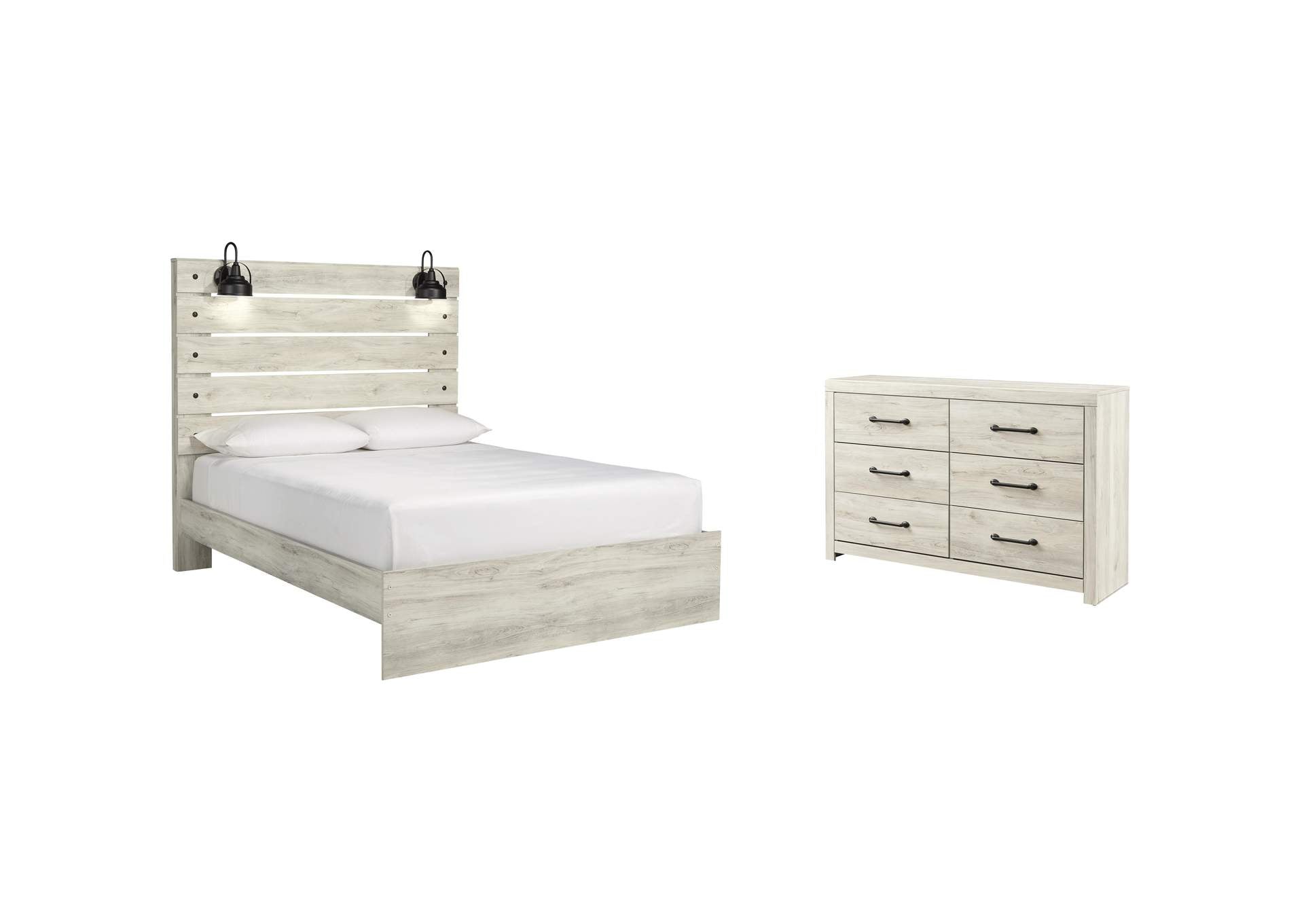 Cambeck Queen Panel Bed with Dresser