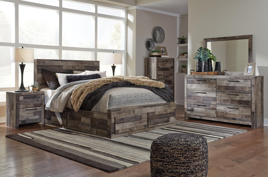 Derekson Queen Panel Bed with 6 Storage Drawers - additional image 4