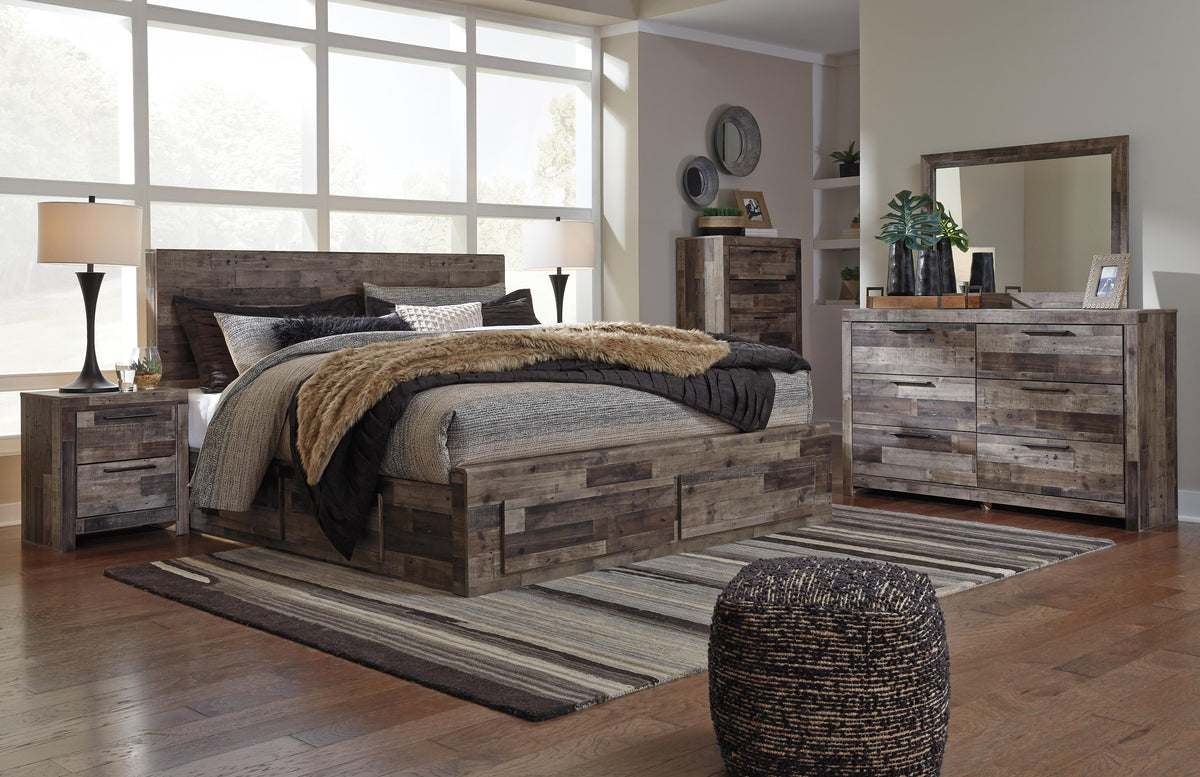 Derekson King Panel Bed with 6 Storage Drawers - additional image 3
