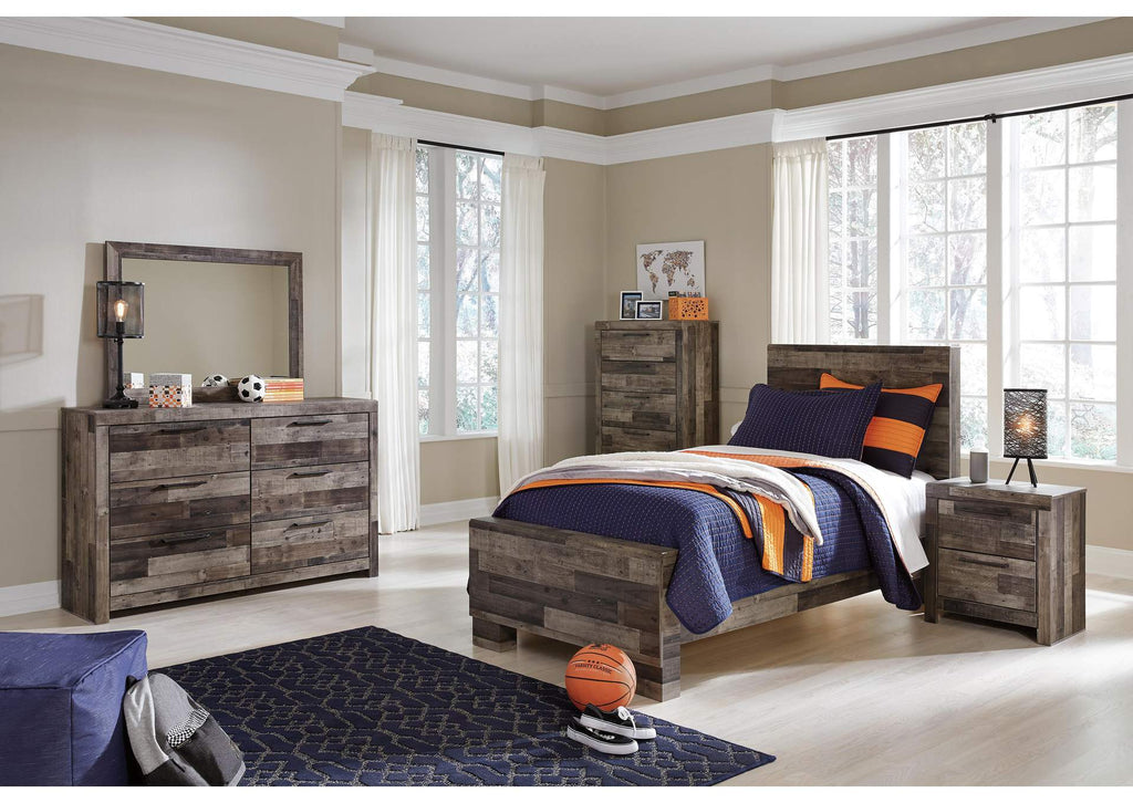 Derekson Twin Panel Bed