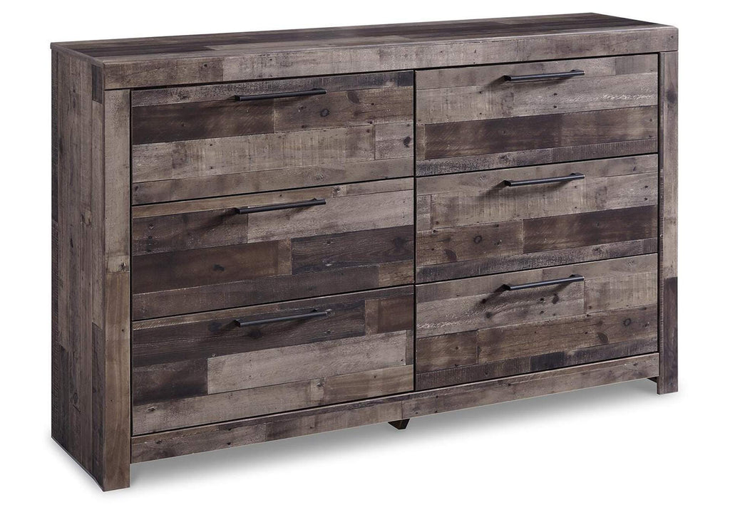 Derekson Full Panel Headboard Bed with Dresser