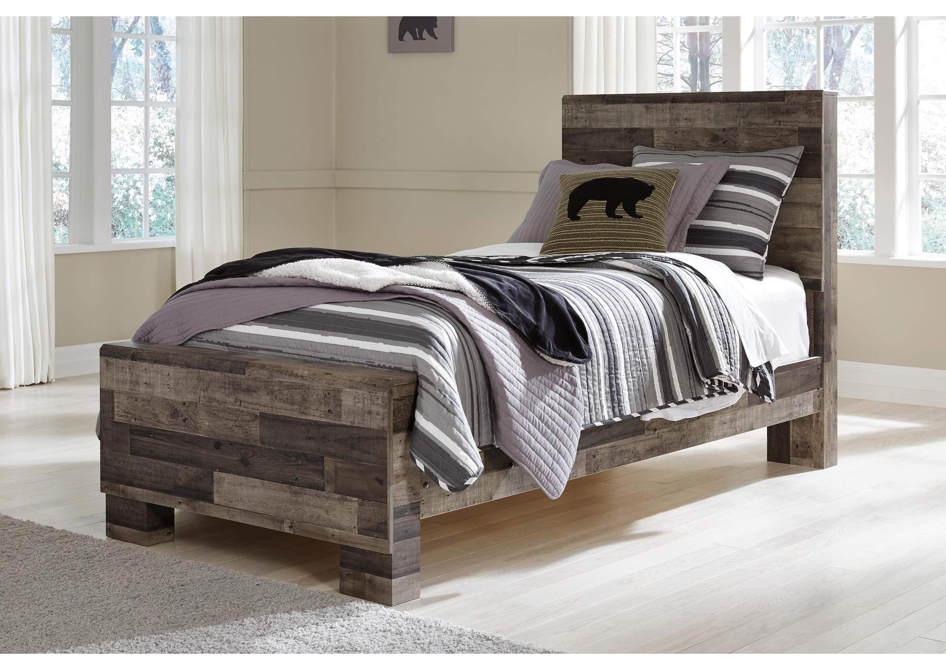 Derekson Twin Panel Bed