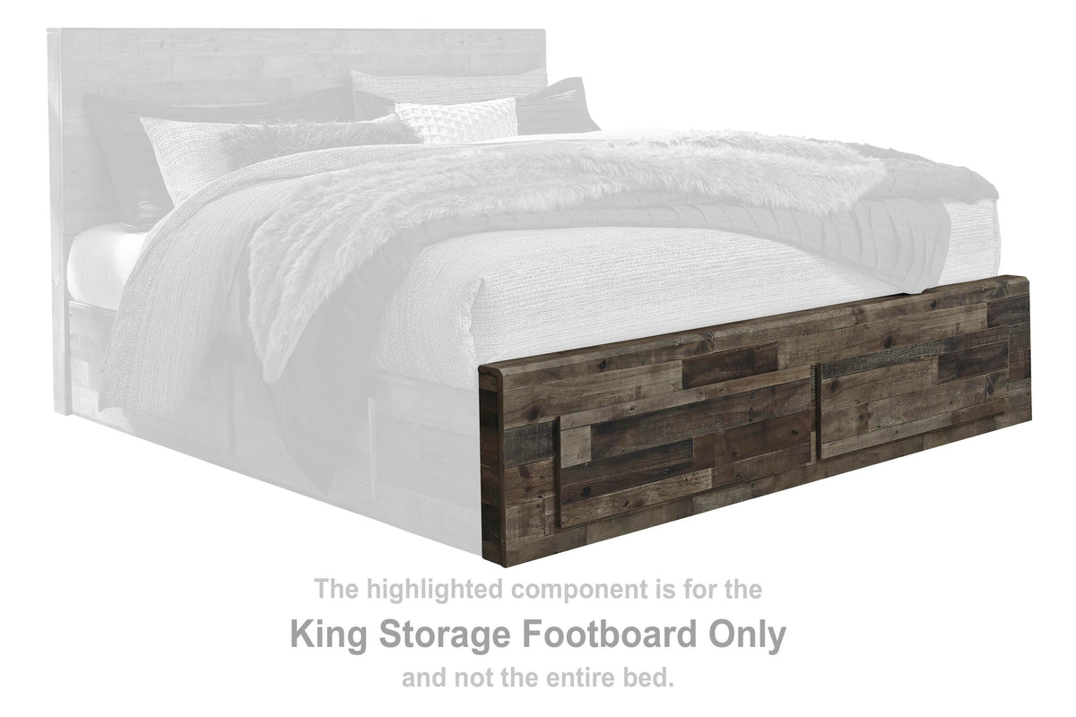 Derekson King Panel Bed with 6 Storage Drawers - image 18