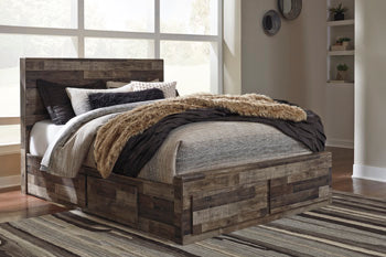 Derekson Queen Panel Bed with 6 Storage Drawers - additional image 1