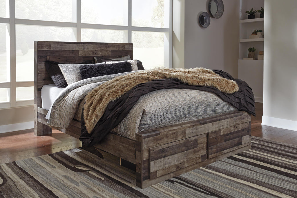 Derekson Queen Panel Bed with 2 Side Storage - additional image 11