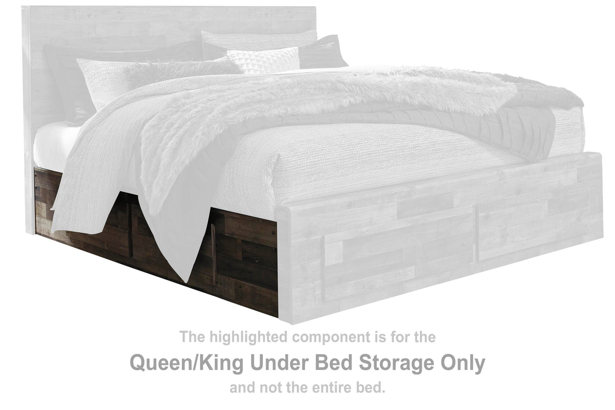 Derekson King Panel Bed with 6 Storage Drawers - image 19