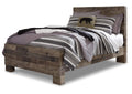 Derekson Full Panel Bed with Mirrored Dresser