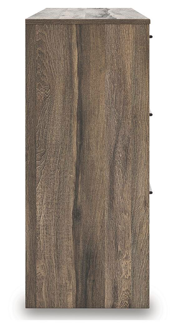 Elbrim Dresser in Brown, side view