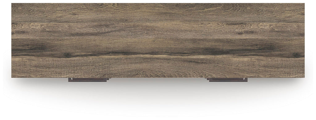 Elbrim Dresser in Brown, top view