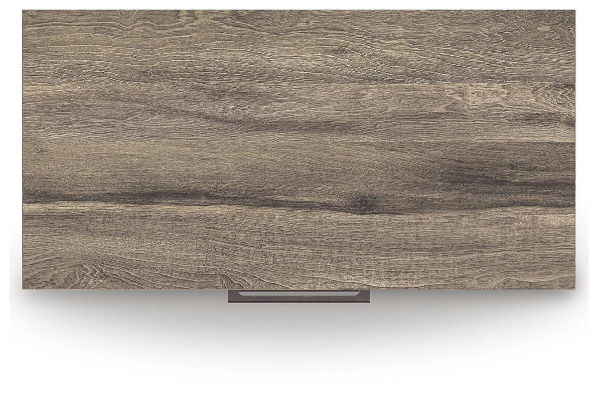Elbrim Chest of Drawers in Brown, top view