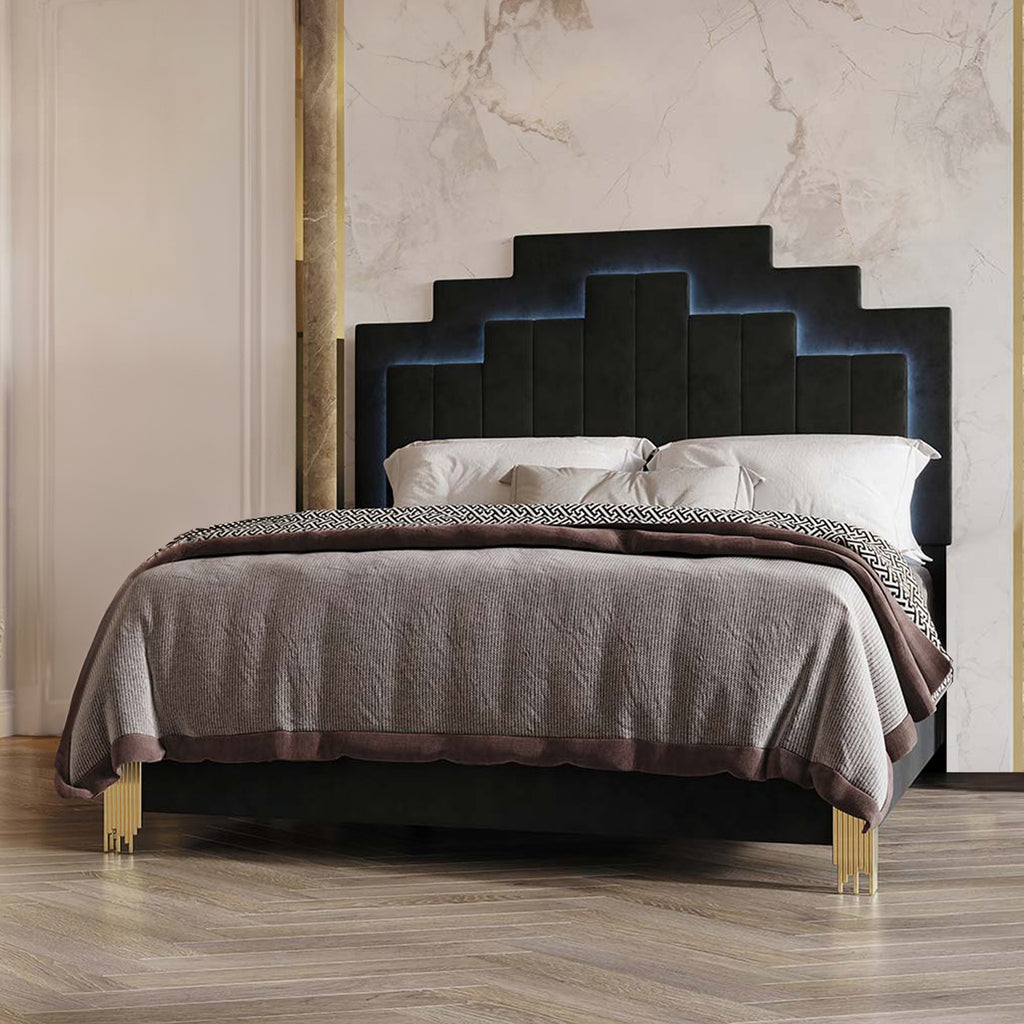 Empire Hb,Fb, & King Bed - Black