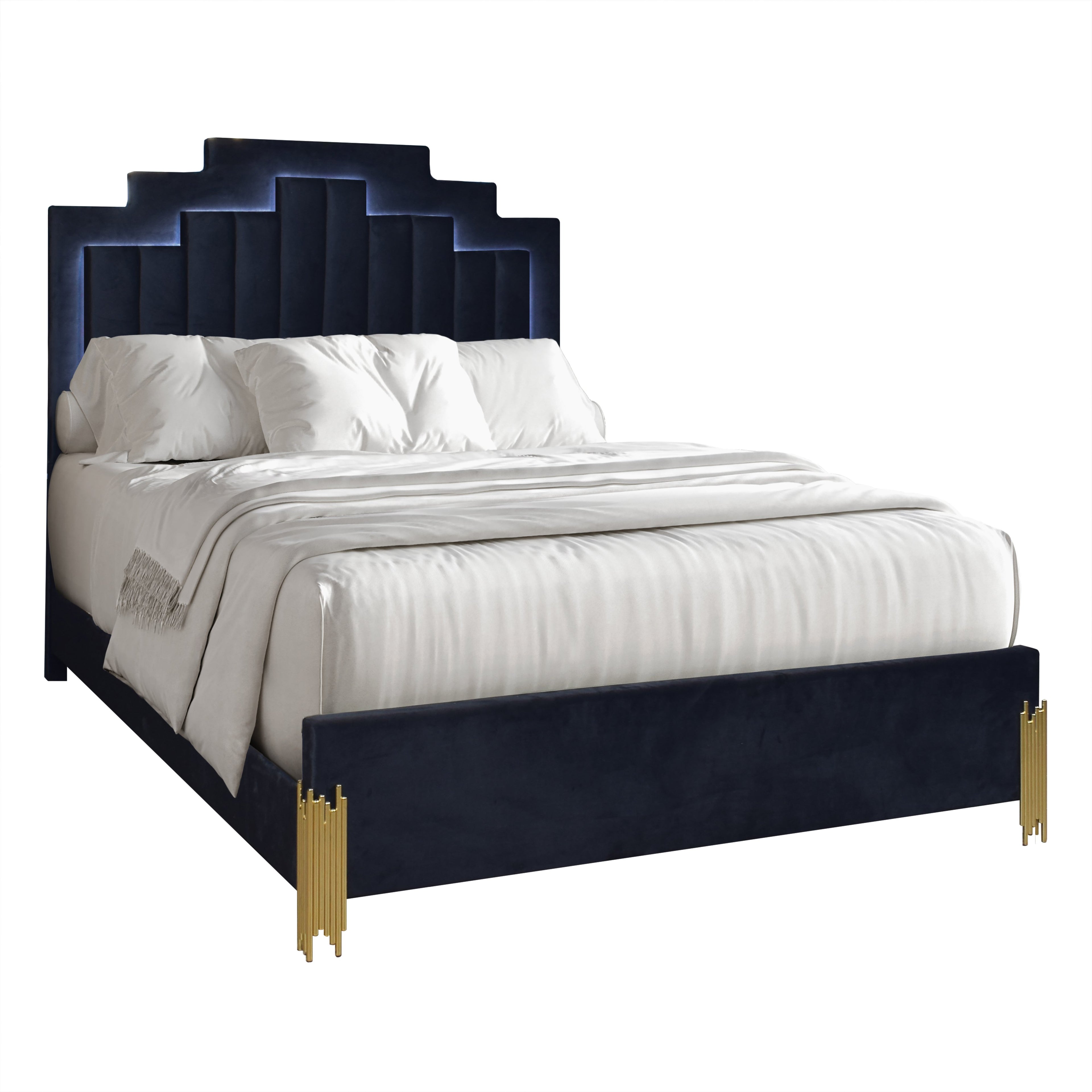 Empire Hb,Fb, & King Bed - Black