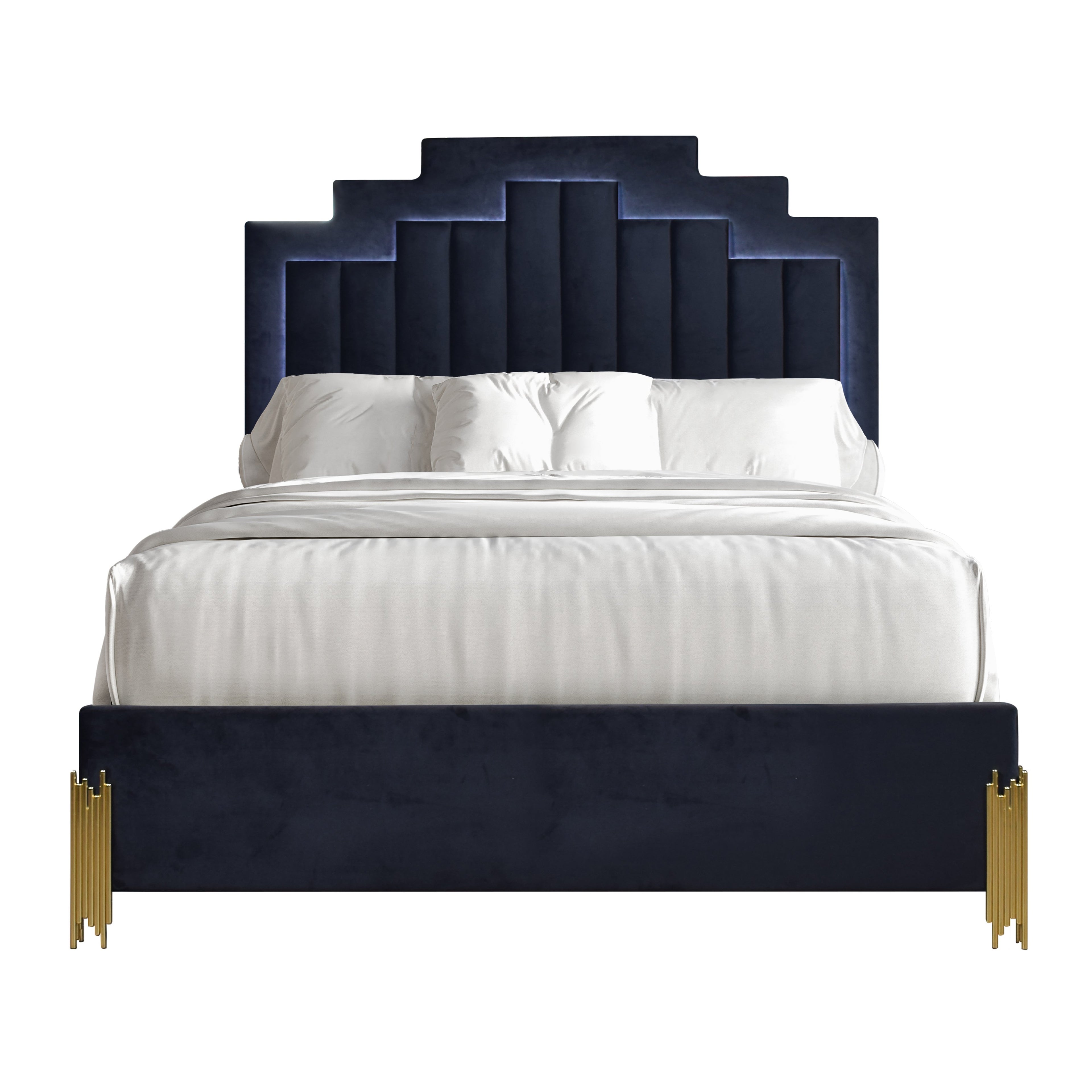 Empire Hb,Fb, & King Bed - Black