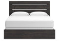 Delmorta King Panel Bed and Dresser