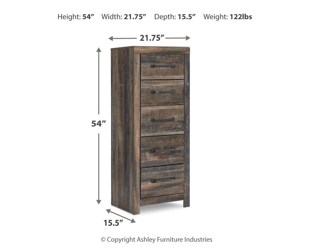 Drystan Narrow Chest in Multi, alternate view 5