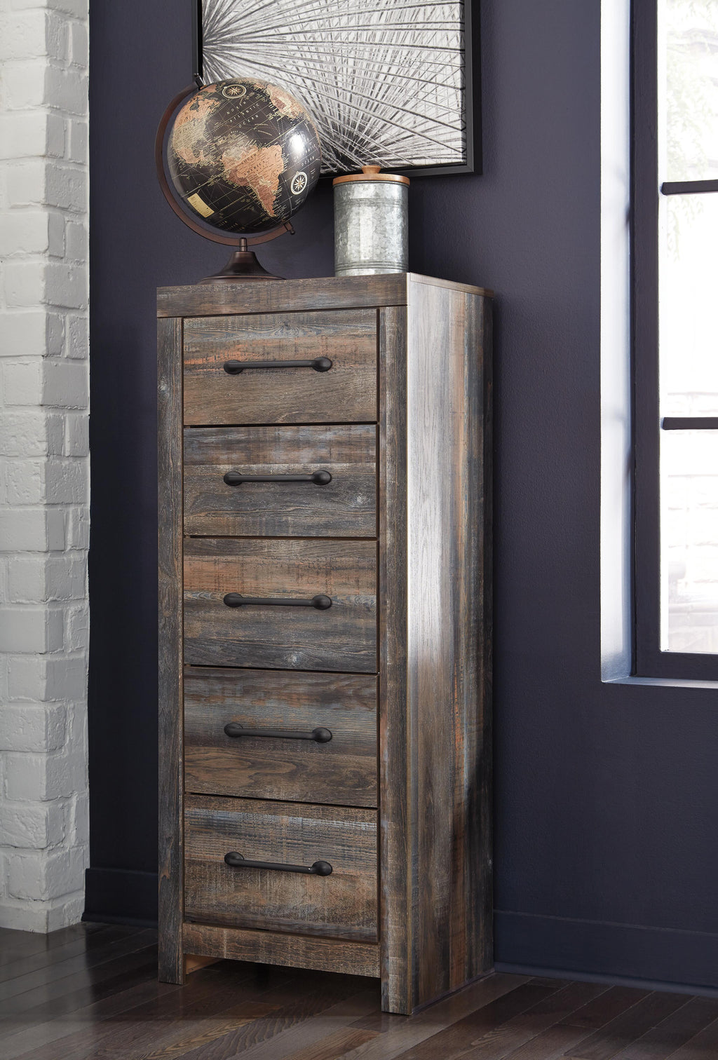 Drystan Narrow Chest in Multi, alternate view 7