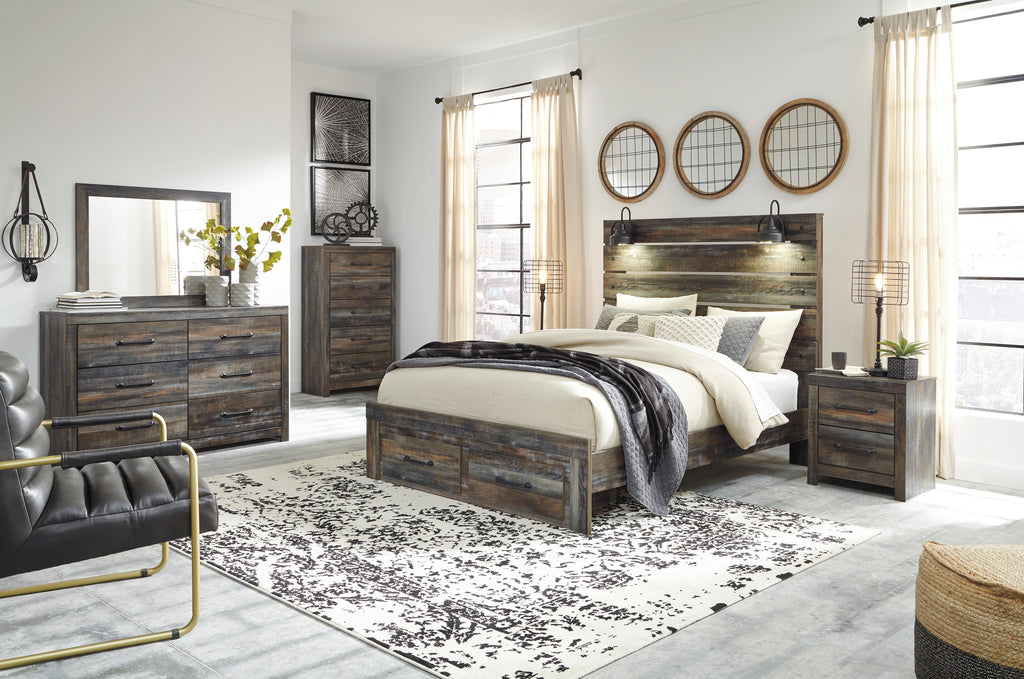 Drystan Nightstand in Multi, alternate view 6
