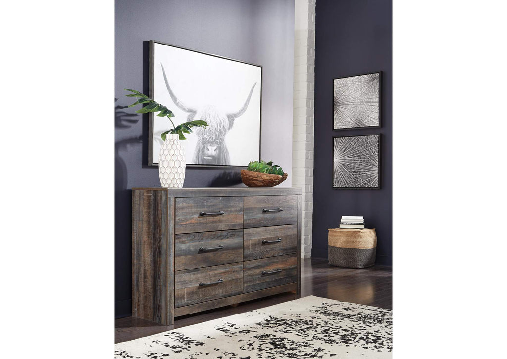 Drystan Queen Panel Bed with Dresser and Nightstand