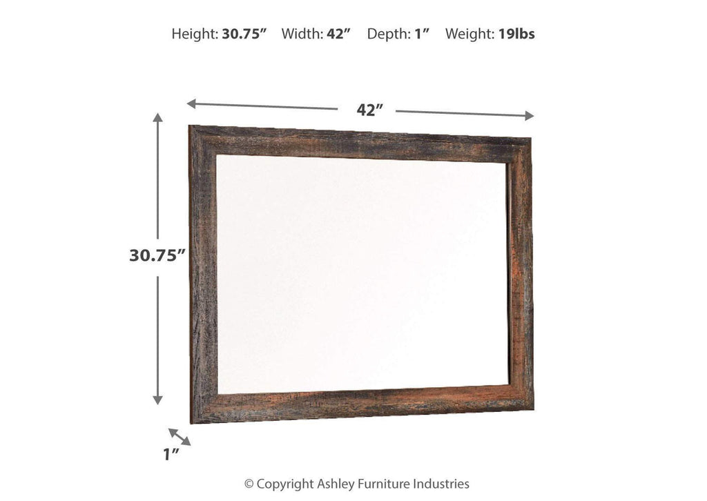 Drystan Bedroom Mirror dimensions